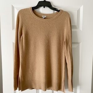 Camel cashmere sweater